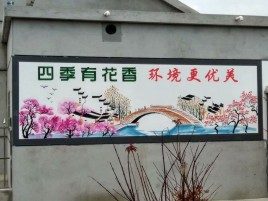 安福墙绘的特点和形势