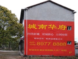 安福百分之90的人都不了解的农村墙体广告