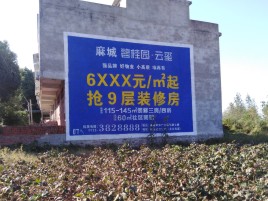 安福墙体广告的好处