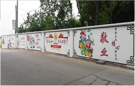 安福手绘墙画在现实中主要有哪些应用？