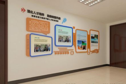 安福如何才能设计出符合企业自身特征的文化墙？