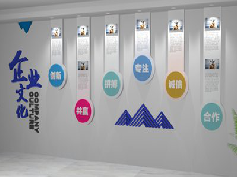 安福企业文化墙需要传递什么办公文化？